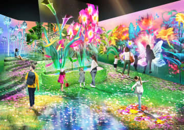 五感享受的體驗式花卉藝術展「NAKED FLOWERS 花之舞光影展」將首次在台灣台北舉辦！