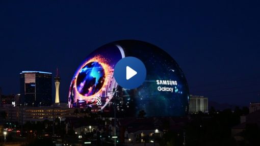 【影片】unpacked-2024登場在即，三星於拉斯維加斯sphere巨型球體螢幕開啟直通嶄新行動ai可能性的大門