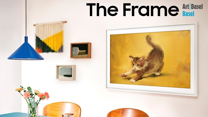 the-frame榮登全球頂尖現代與當代藝術展殿堂-成為巴塞爾藝術展巴塞爾展會的首款官方視覺顯示器