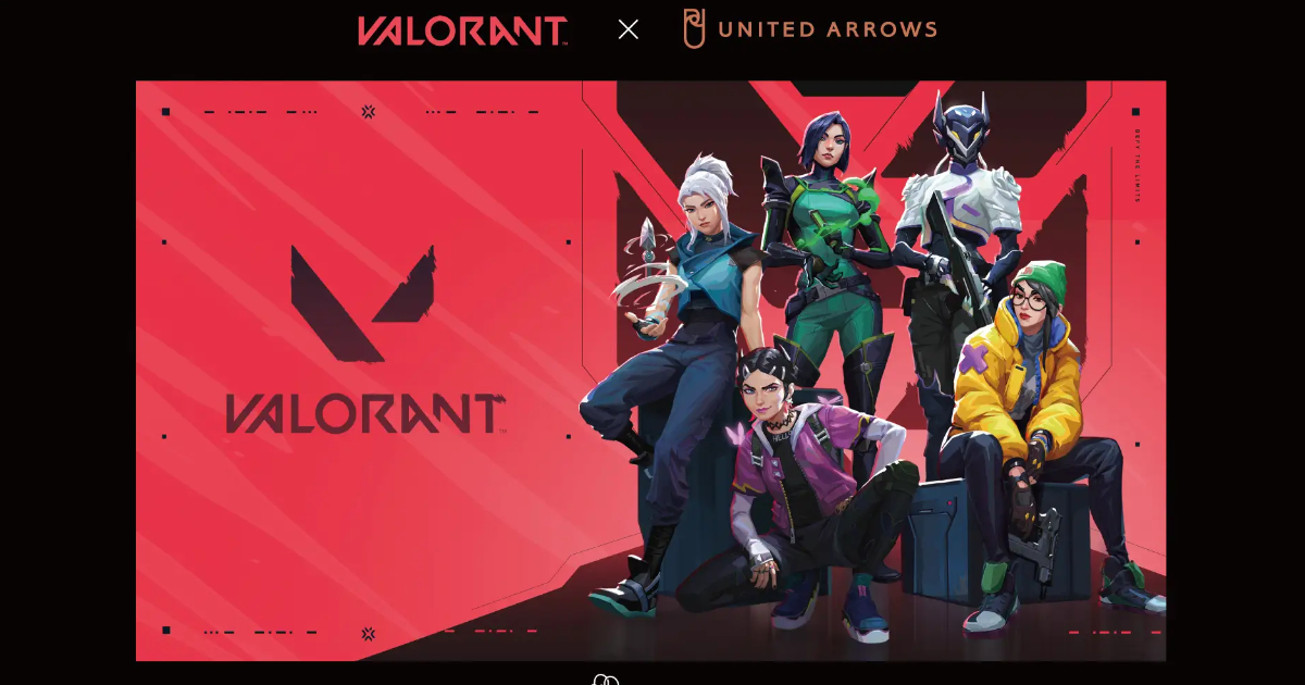 「valorant」與「united-arrows」的聯名商品上市！12月16日起於線上開賣