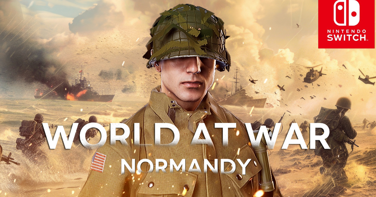 nintendo-switch獨占游戲！二戰fps「world-at-war:-normandy」上綫！