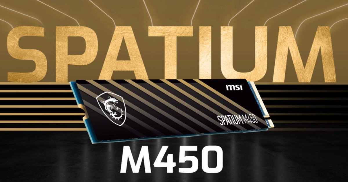 msi推出的spatium系列中階m2-ssd「spatium-m450-pcie-40-nvme-m.2-1tb-v1」上市！快速資料傳輸速度與-1-tb-容量