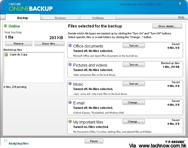 online-backup-screenshot