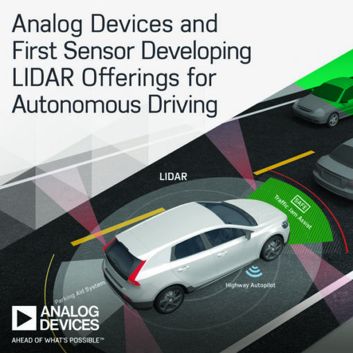 adi與first-sensor合作開發lidar產品-加速邁向自動駕駛的未來