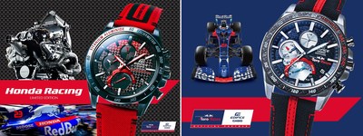 casio再度攜手本田賽車和f1紅牛二隊-發佈edifice新款手錶