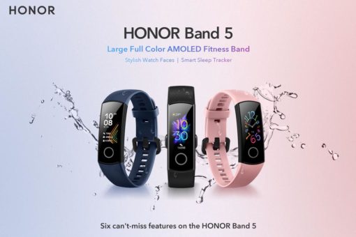 honor-band-5-發佈：升級彩色螢幕，新增血氧檢測功能