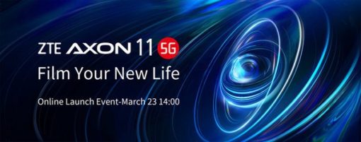 中興通訊將於3月23日推出新款智能手機axon-11-5g