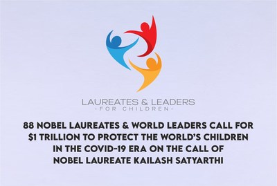 88位諾貝爾獎得主和世界領導人呼籲保護兒童