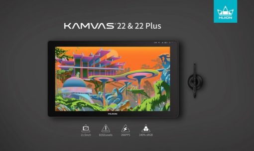 繪王新品kamvas-22&kamvas-22-plus數位屏正式發布