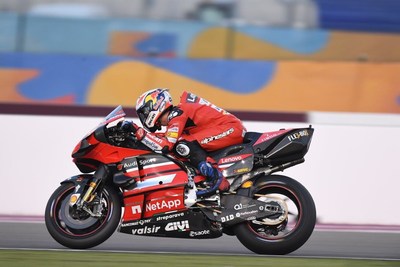 百勝與杜卡迪車隊一起走上賽場，參加2020年motogp大獎賽的第一場比賽