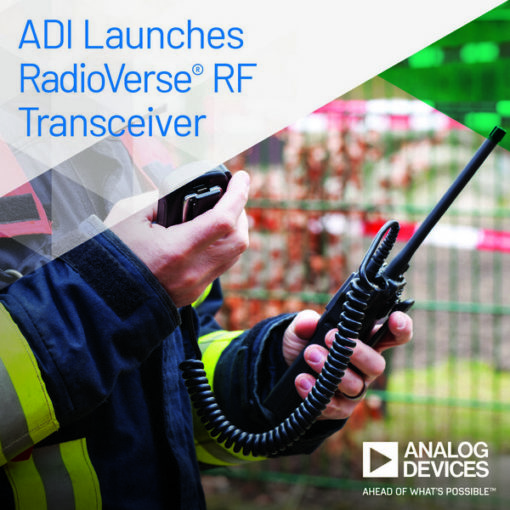 adi推出高動態範圍rf收發器因應挑戰性關鍵任務通訊應用