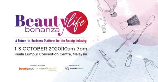 美容業盛會beautylife-bonanza於2020年10月1日至3日舉行