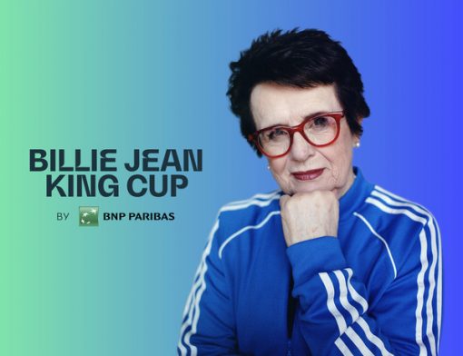 itf（國際網球協會）宣佈為協會盃重塑形象，將全球女子團體錦標賽更名為「billie-jean-king-cup-by-bnp-paribas」（法國巴黎銀行的比莉珍金盃）