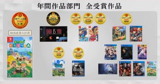 名作大集合！「日本遊戲大獎-2020-年間作品部門」各得獎作品的價格及官網的統整介紹！
