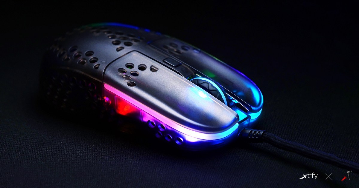 擁有獨門設計的羽量級電競滑鼠「xtrfy-mz1-zy’s-rail」將於日本上市！