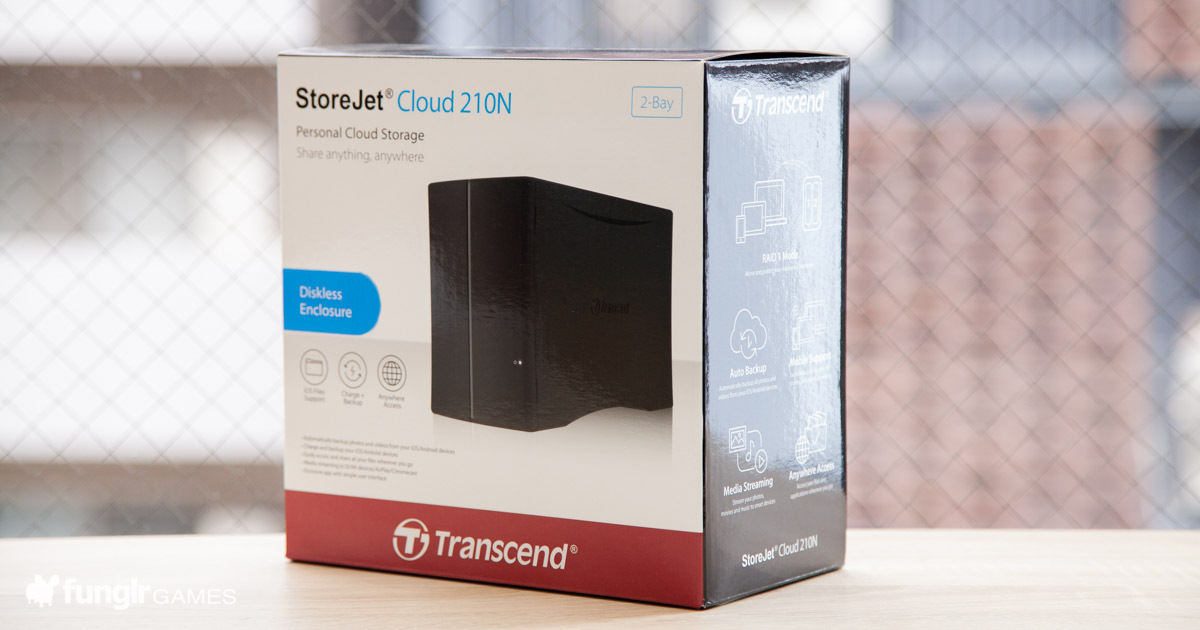 【開箱】買了transcend的nas-storejet-cloud-210n！