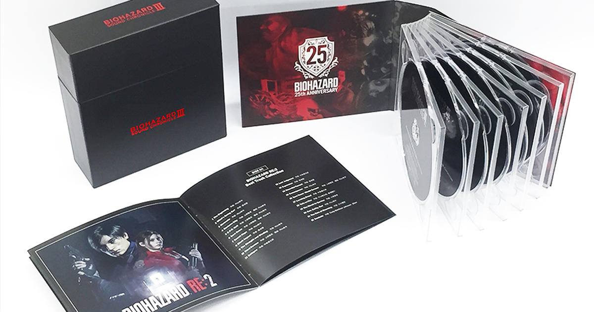 喚醒你心底的恐懼…惡靈古堡25週年紀念豪華7張cd-box即將開賣