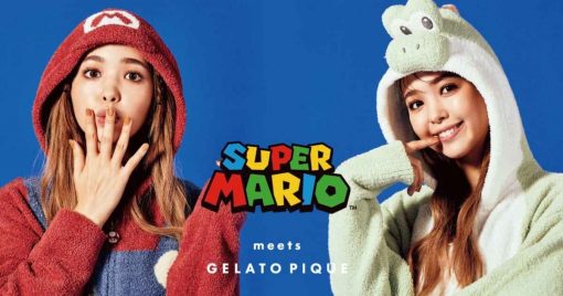 任天堂再度聯手日本家居服品牌gelato-pique推出超級瑪利歐系列商品！