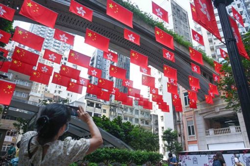 國慶氣氛熾熱-香港迎新篇章