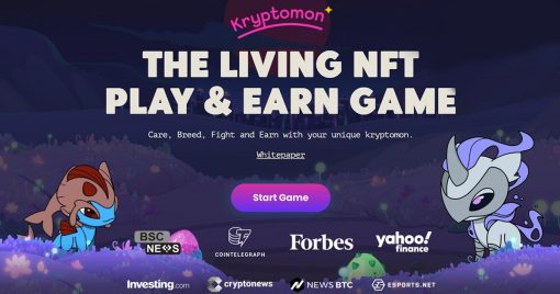 在binance-nft市場上僅一秒完售的nft遊戲「kryptomon」推出phase-1！