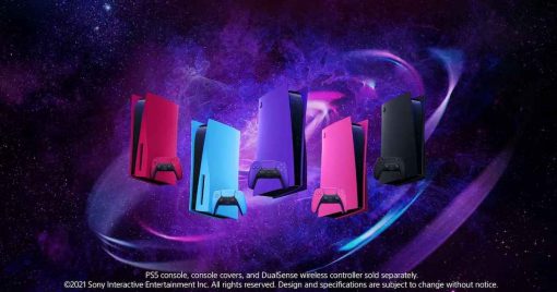 銀河配色的「playstation-5保護套」發售！配合不同顏色保護套的「dualsense無線控制器」新色亦登場！