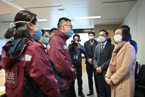 專家團考察香港流行病學調查工作