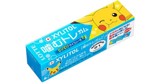 與寶可夢一起鍛鍊牙齒吧！「xylitol牙齒鍛鍊口香糖＜biri-biri-saiko-soda＞」新發售！