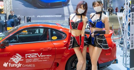 賽車女郎也到場！z-challenger在香港搭建的高速公路在新的賽車游戲中重現「rev-to-vertex」tgs2022展示台報告！