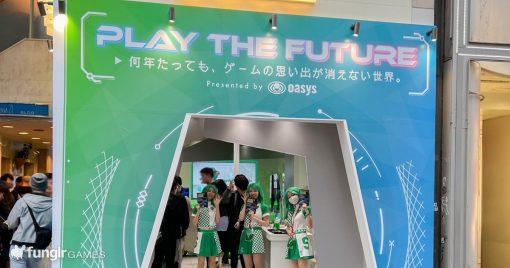 區塊鏈遊戲體驗！親身拜訪遊戲專用區塊鏈「oasys」的pop-up-store「play-the-future」！