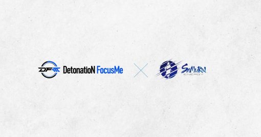 日本職業電競團隊「detonation-focusme」宣布與日本國產無卡路里能量飲料「samurai-energy」簽署贊助！