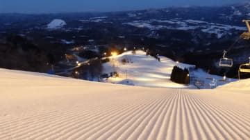 [岐阜縣奧美野]酒店毗鄰！ “DYNALAND”是一個即使在晚上也很有趣的滑雪勝地！