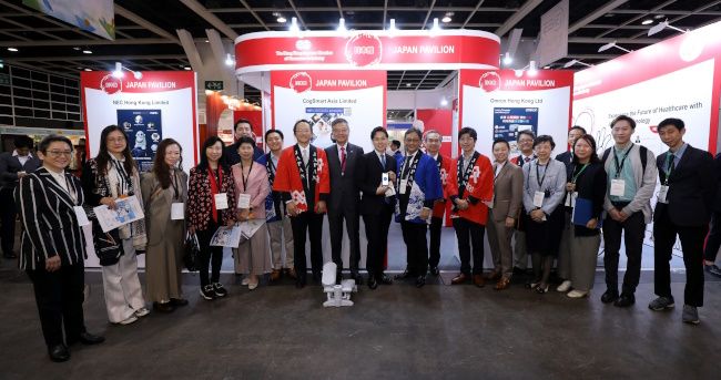 日本館進駐樂齡科技博覽暨高峰會-展示以科技及早預防認知障礙-防治中風