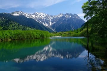 [長野縣/上高地/旅遊]日本最美的山區景點之一，可以輕鬆欣賞北阿爾卑斯山的著名山峰